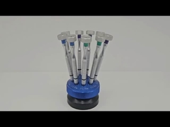 Juego de destornilladores Accesorios de optometría Herramientas multifuncionales para ajuste de gafas