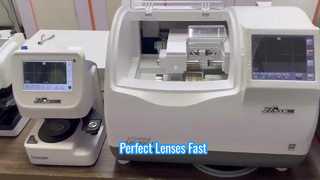 Bordeadora automática de lentes